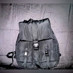 VS Pink - Black Nylon Cargo Backpack - NWT